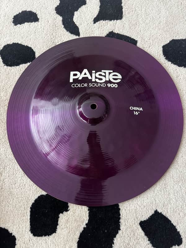 Paiste 16" Color Sound 900 Series China Cymbal 2017 - Present - Purple image 1