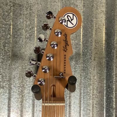 Reverend Kingbolt Air HH Black Sparkle Semi Hollow Guitar #70944 image 3