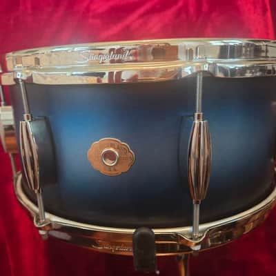 Slingerland Radio King 4pc Drum Set - Blue/Silver duco Bild 20