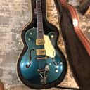 RARE & LOADED: 2021 Gretsch 5420tg Ltd Edition - Korea vs China made “Cadillac Green” / quality USA upgrade parts / tvjones pickups / tvjones wire harness w/ tone & standby switch vs a tone knob / USA Bigsby B6G / Grover locking tuners / HSCase etc …