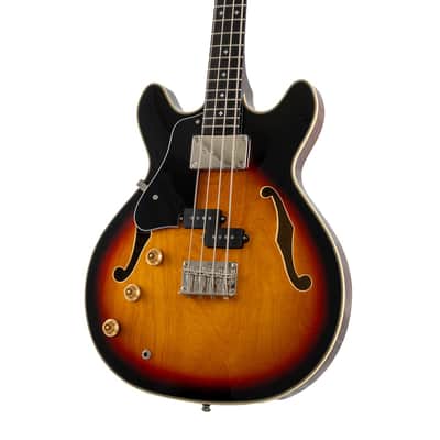 VKB-4 Electric Bass - Left-Handed-Sunburst image 4