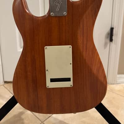 Partscaster Thinline S-Style (Fender Semi-hollow Strat) 2010's - Quilted Amber image 6