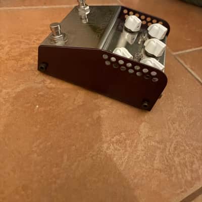 ThorpyFX The Dane Peter Honore Signature Overdrive / Boost 2010s - Silver / Purple image 4