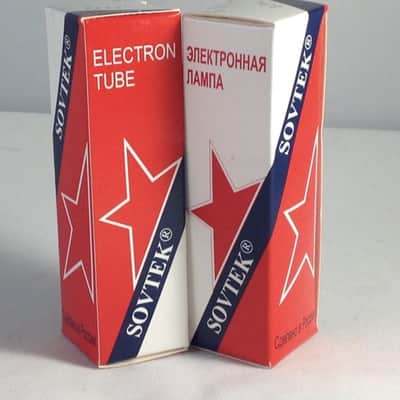 Sovtek EL84 / 6BQ5 Power Tube, Matched Pair with FREE 24-Hour Burn-In. Brand New! image 3