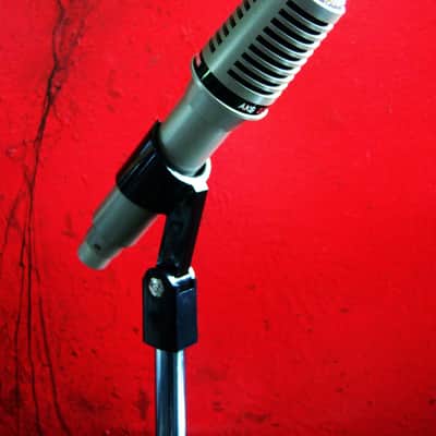 Vintage 1970's AKG D200E Cardioid Dynamic Microphone Low Z w accessories D190E D1000E # 2 image 6