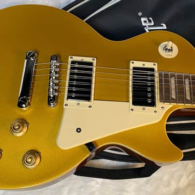 NEW ! Epiphone Les Paul Standard '50s - Gold Top - Authorized Dealer - Gig Bag - 8.9 lbs - G05176 image 3