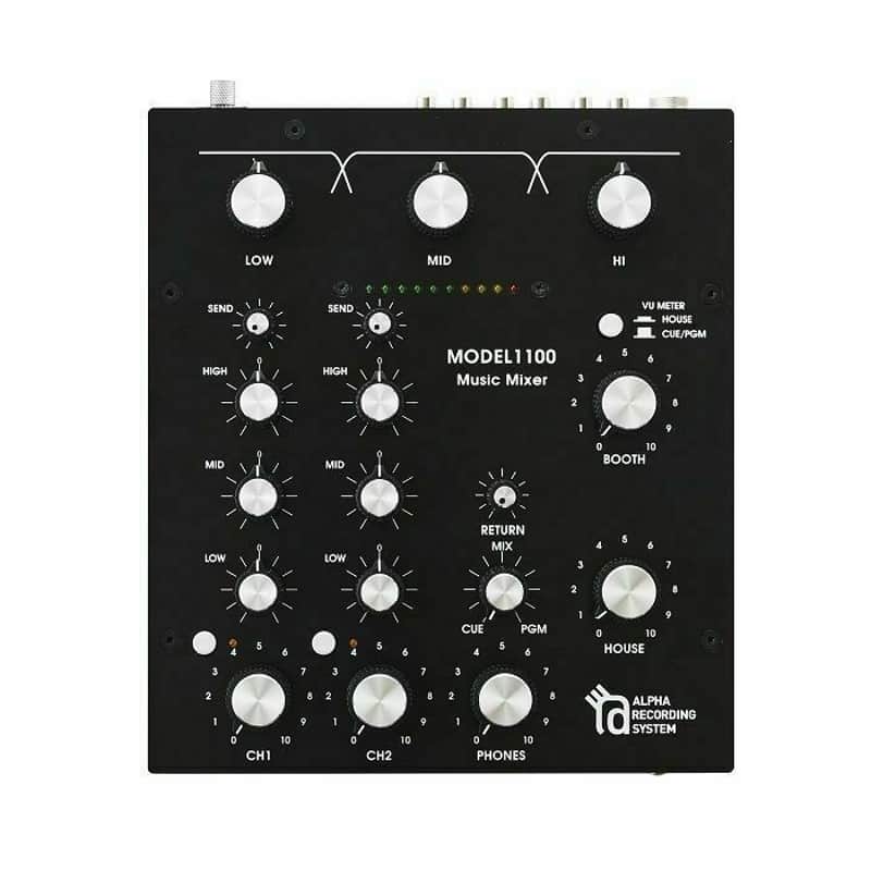 Alpha Recording System MODEL1100STD 2-Channel Rotary DJ Mixer (B-STOCK) image 1