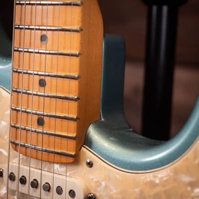 1997 Fender American Roadhouse Stratocaster – Teal Green Metallic image 12