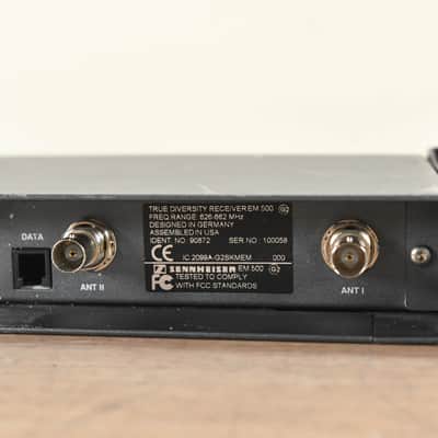 Sennheiser ew 500 G2 Handheld Wireless System 626-662MHz NO POWER SUPPLY CG00X6E image 5