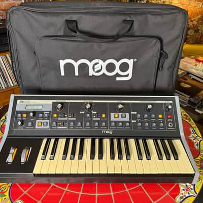 Moog Little Phatty Mono Analog Synth Upgraded to Stage 2 OS With Moog Gig Bag