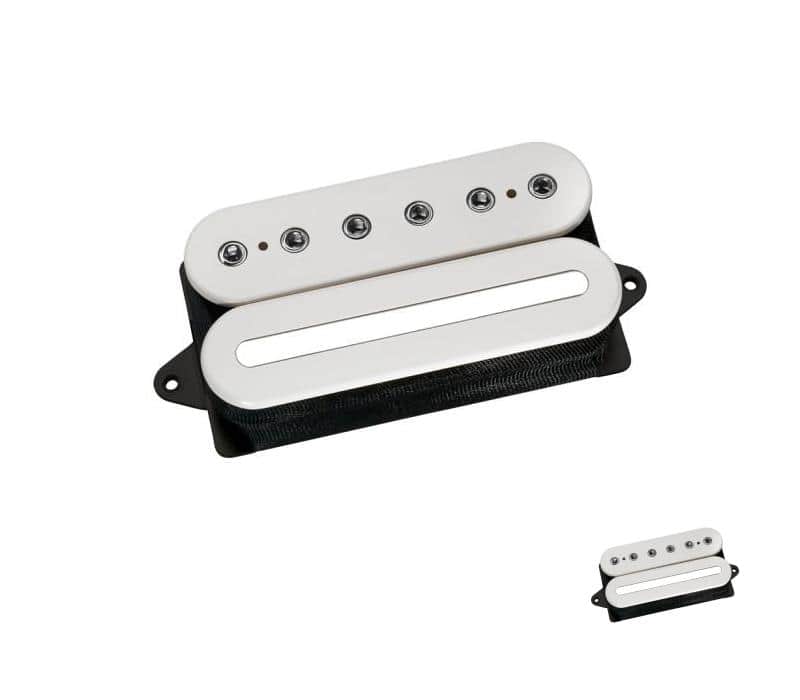 New - DiMarzio DP228 Crunch Lab Humbucker Guitar Pickup Standard Spaced - White image 1