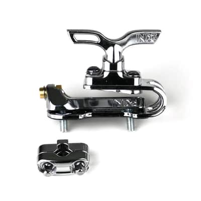 INDe Drum Labs BR3 No-Drill Tom/Accessory Mount Bracket Chrome image 1