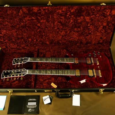 Gibson EDS-1275 Supreme Ultra Flamed Maple Double Neck SG Electric Guitar image 12