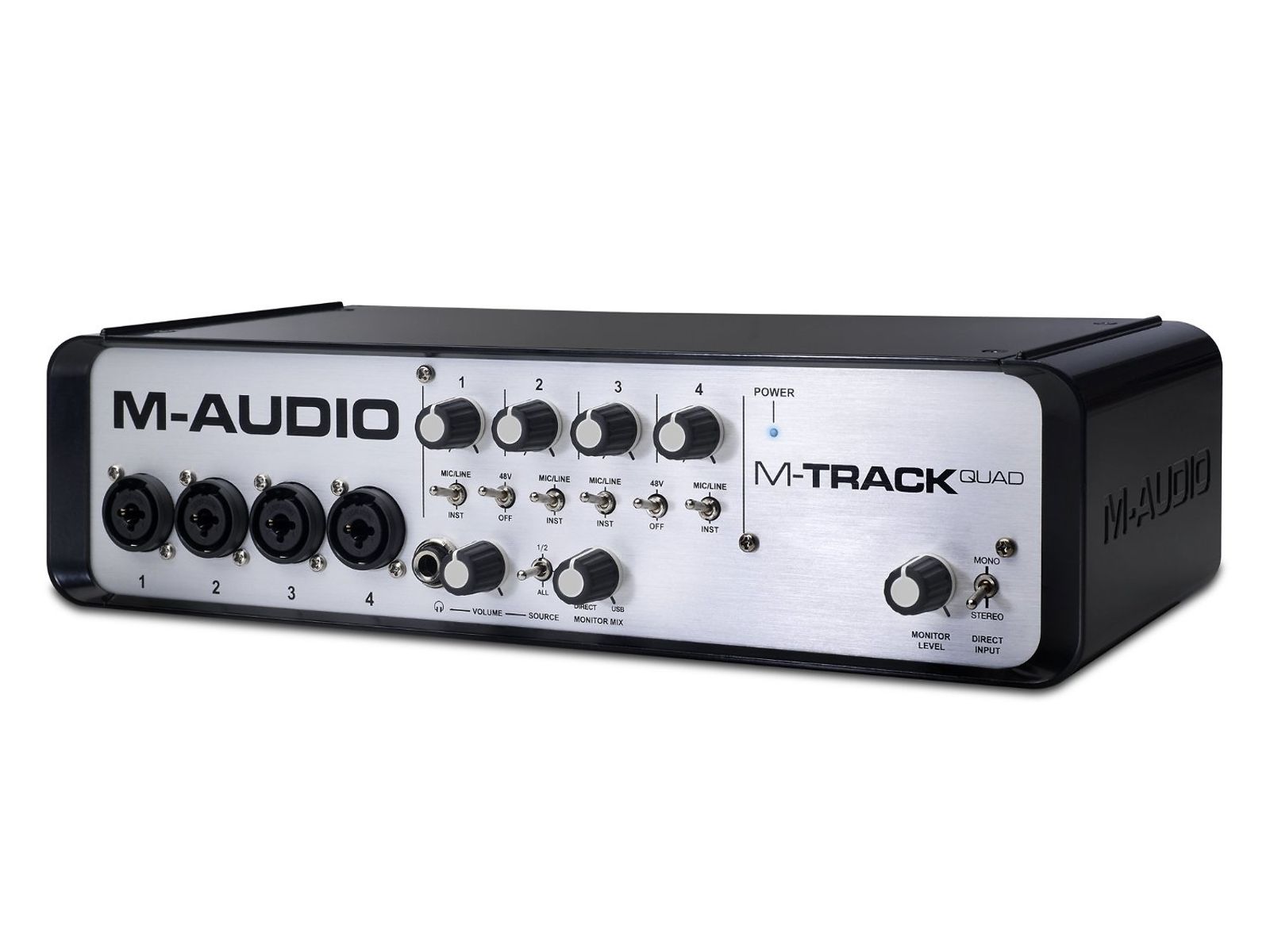 M-Audio M-Track Quad 4x4 Audio/MIDI Interface | Reverb
