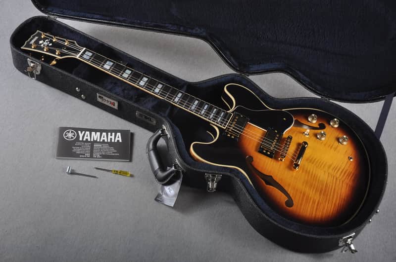 Yamaha SA2200 Semi Hollow Body Double Cutaway Electric Guitar - Made in Japan image 1