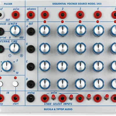 Tiptop Audio Buchla 245t Sequential Voltage Source Eurorack Module image 1