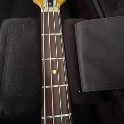 MINT Duesenberg Alliance Chris Chaney Bass Gold Sparkle PRISTINE image 10