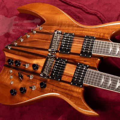 B.C. Rich Rich Bich Legacy Exotic Doubleneck Koa image 6