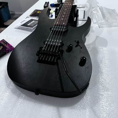 Ibanez RGRT420WK Weathered Black (Neck-Through) - Professional Plek Pro Setup - Excellent Condition image 1