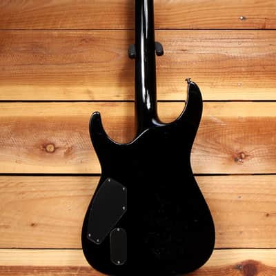 ESP JEFF HANNEMAN LTD JH600 Slayer Signature Axe Black w/ Dagger Inlays 10518 image 4