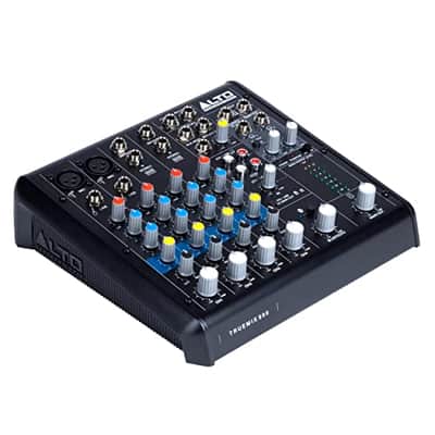 Alto TrueMix 600 Audio Mixer with 2 XLR Mic Ins, USB Audio Interface and Bluetooth for Podcasting, Live Performance, Recording, DJ, PC and Mac image 2