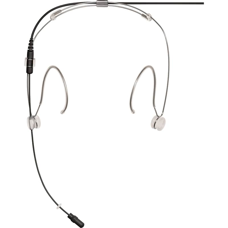 Shure DH5 Omni Condenser Headset Microphone, Black, LEMO3 Connector, Open Box (Like New) image 1