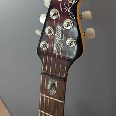 Sterling by Music Man JP60 - Black Red Finish image 7