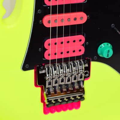 2017 Ibanez 30th Anniversary JEM777 Steve Vai Jem Electric Guitar, Desert Yellow w/ Case image 7