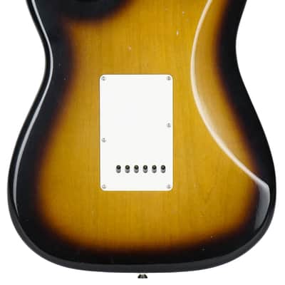 New Fender Custom Shop 1956 Thunder Road Stratocaster Journeyman Relic 2 Color Sunburst 6 Pounds 9 Ounces image 5