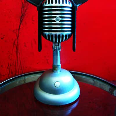 Vintage RARE 1940's / 50's Shure A772A microphone radio flag for 55 556 55A 55B 55C # 1 image 12