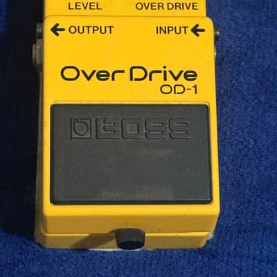 Boss OD-1 Over Drive (Black Label) NEC Long Chip | Reverb