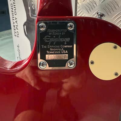Epiphone LP100 Heritage Cherry Red image 7