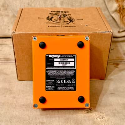 Orange Sustain Guitar Effect Pedal ~2022 - Orange image 7