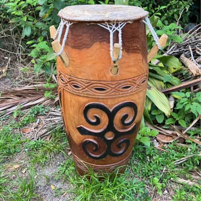 Kpanlogo Drum Hand Drum 2020 - Wood image 2
