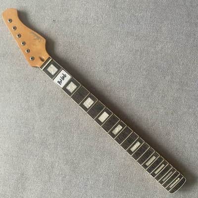 Maple Wood Guitar Strat Stratocaster Style Neck, Rosewood 21 Frets Fingerboard image 1