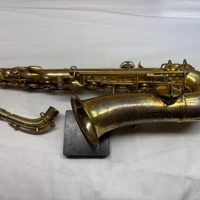 C.G. Conn CHU BERRY ALTO SAXOPHONE 1927 - Gold Plated image 5