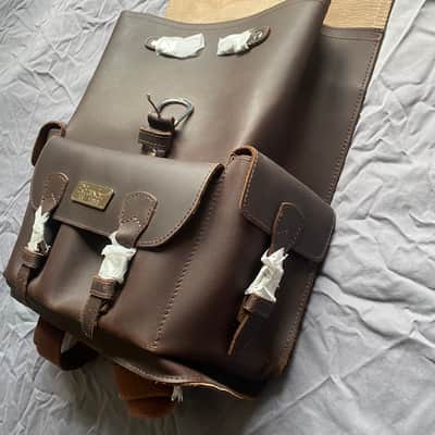 Bigsby branded Leather Backpack ruck sack bag Limited Edition image 9
