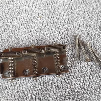 1958 - 64 Fender Musicmaster Duo Sonic guitar bridge image 1
