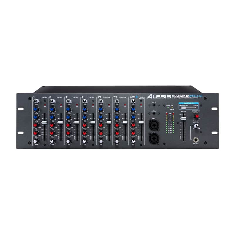 Alesis MultiMix 10 Wireless 10-Channel Rackmount Mixer w/Bluetooth image 1