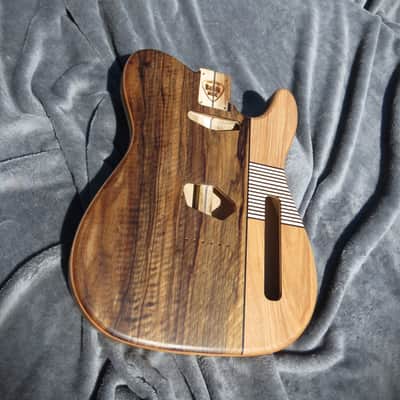Babik Custom Telecaster Style body, Super light weight,  Handmade, Black Limba on Poplar 2026 image 1