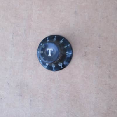 Vintage 1960s Kingston Teisco Guitar Tone Knob Fits Kent Kawai Polaris Aria image 3