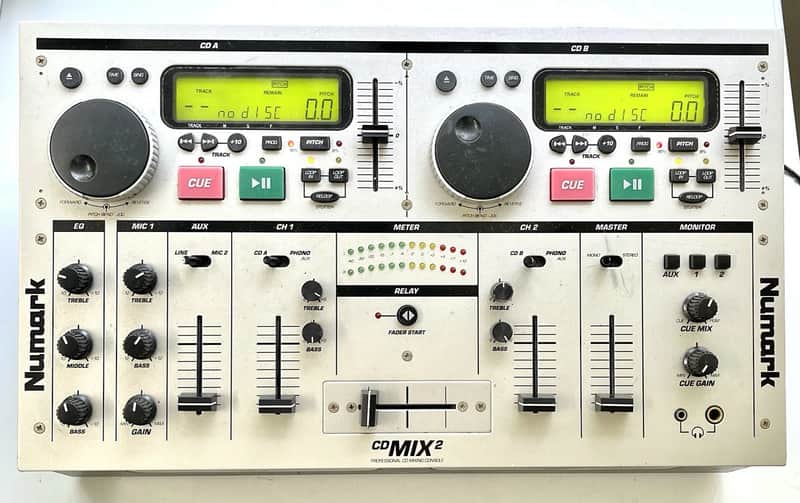 Numark CD Mix-2 Mobile DJ Station - Tested Working Bild 1