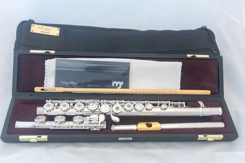 Yamaha YFL-372 Allegro Intermediate Flute *Silver Headjoint *Low-B *Split-E *Cleaned & Serviced image 1