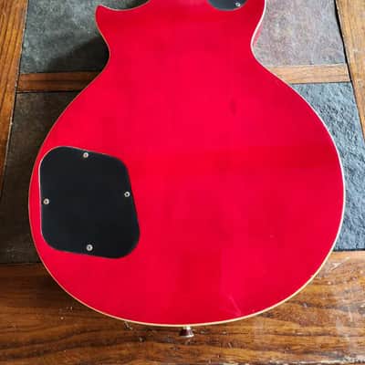 Jay Turser single-cut Les Paul  2010s - orange burst image 3