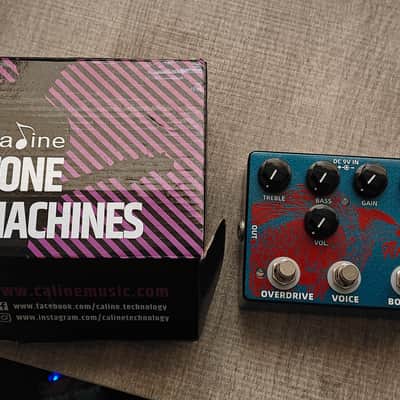 Caline DCP-11 Andes Boost / Overdrive Pedal — Excellent Two-in-One Unit image 1