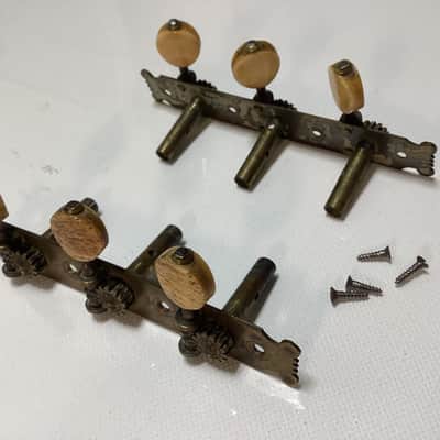 Vintage 1860s - 1890s Seidel Tuning Pegs Martin Tuners image 1