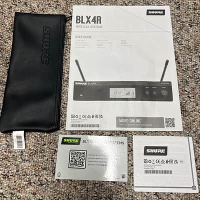 Shure BLX14R Rackmount Wireless Guitar System (H10: 542 to 572 MHz) image 14