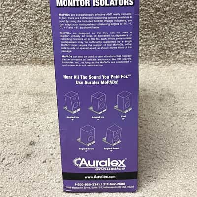Auralex MoPAD Monitor Isolators 4-Pack image 4