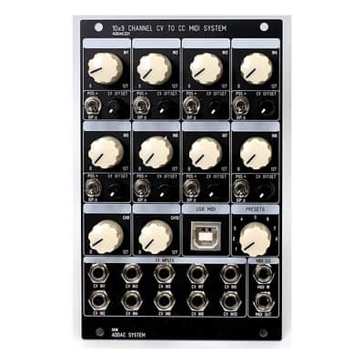 ADDAC 221 CV to CC Eurorack CV to MIDI Convertor Module image 4