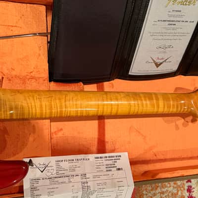 Fender Custom Shop '62 Stratocaster Limited Edition Exclusive Flamethrower Journeyman Relic 2025 Aged Cherry Sunburst image 5